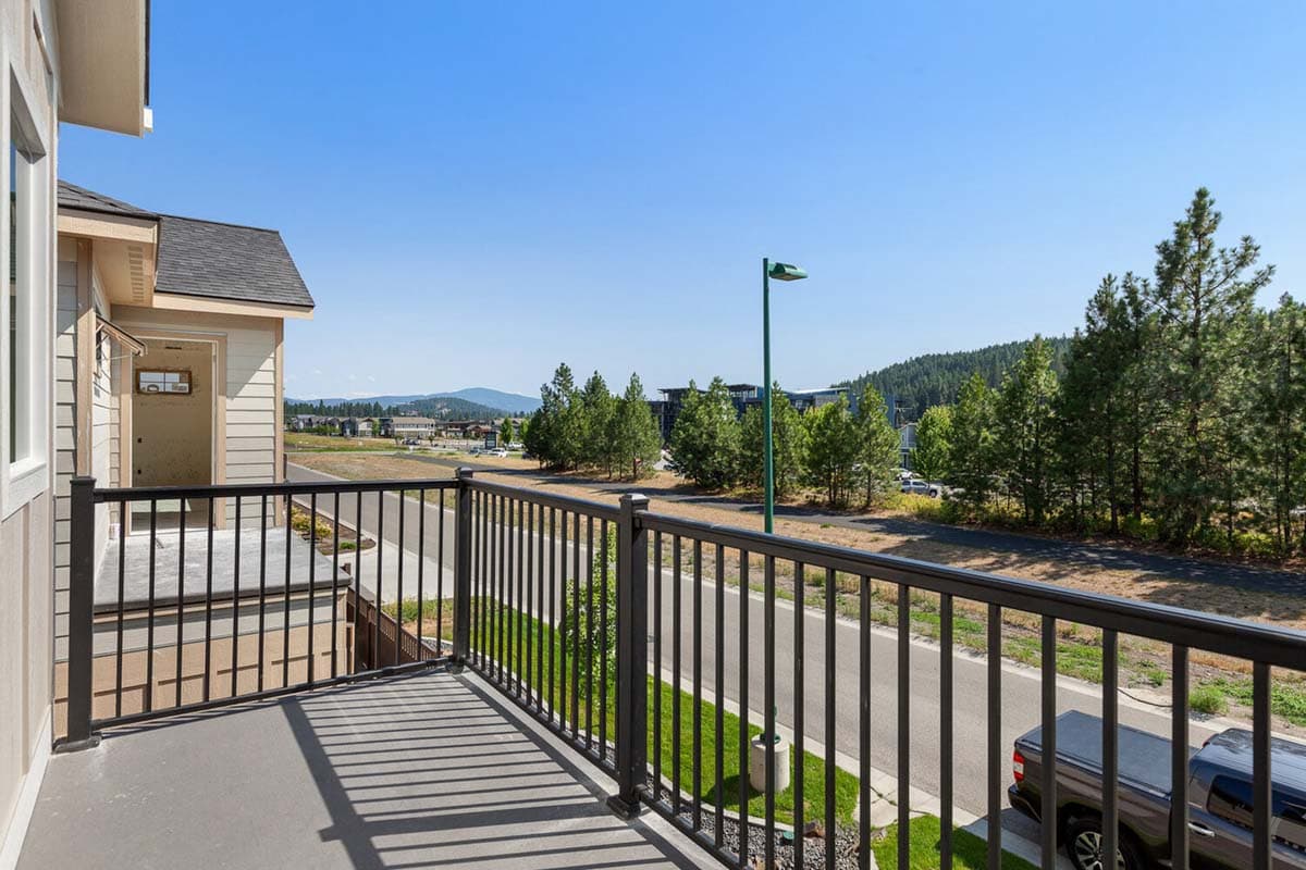 Plan 246014DLR: Narrow Lot 2-Story House Plan with Upstairs Master Balcony - 2274 Sq Ft - Image #4 - Craftsman, Northwest