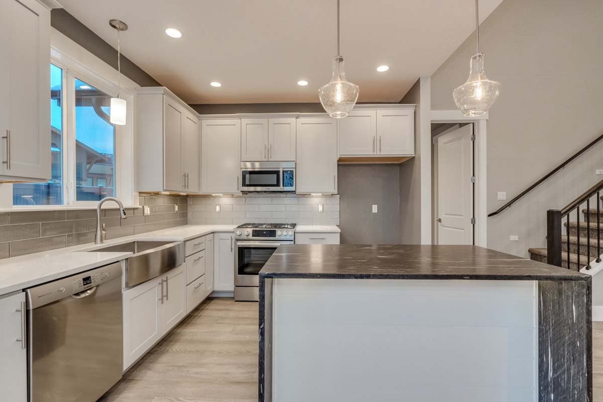 Plan 246015DLR: Narrow Lot 2-Story House Plan with Side Entrance - 1727 Sq Ft - Image #8 - Craftsman, Mountain, New American, Rustic