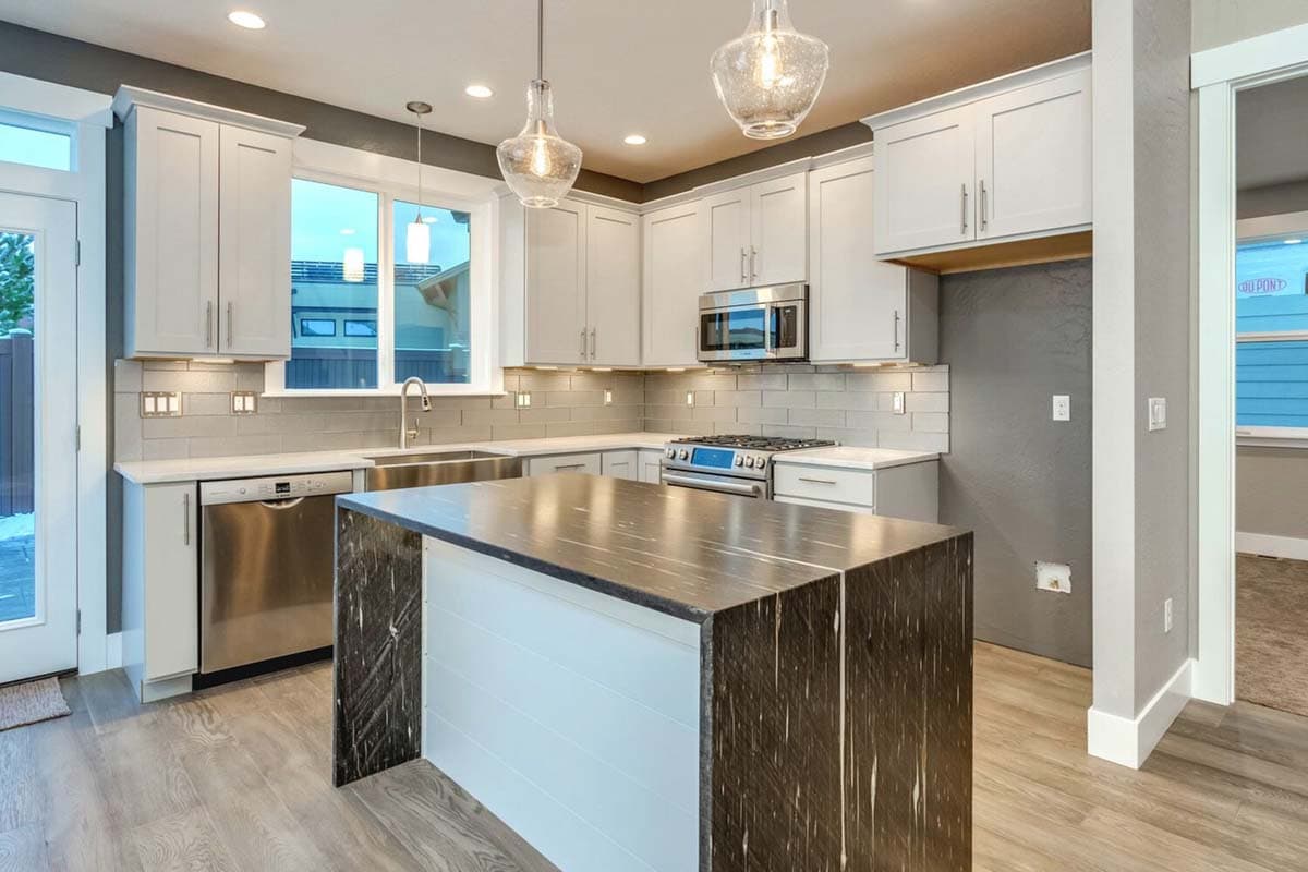 Plan 246015DLR: Narrow Lot 2-Story House Plan with Side Entrance - 1727 Sq Ft - Image #11 - Craftsman, Mountain, New American, Rustic