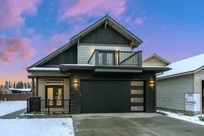 Narrow Lot 2-Story House Plan with Side Entrance - 1727 Sq Ft