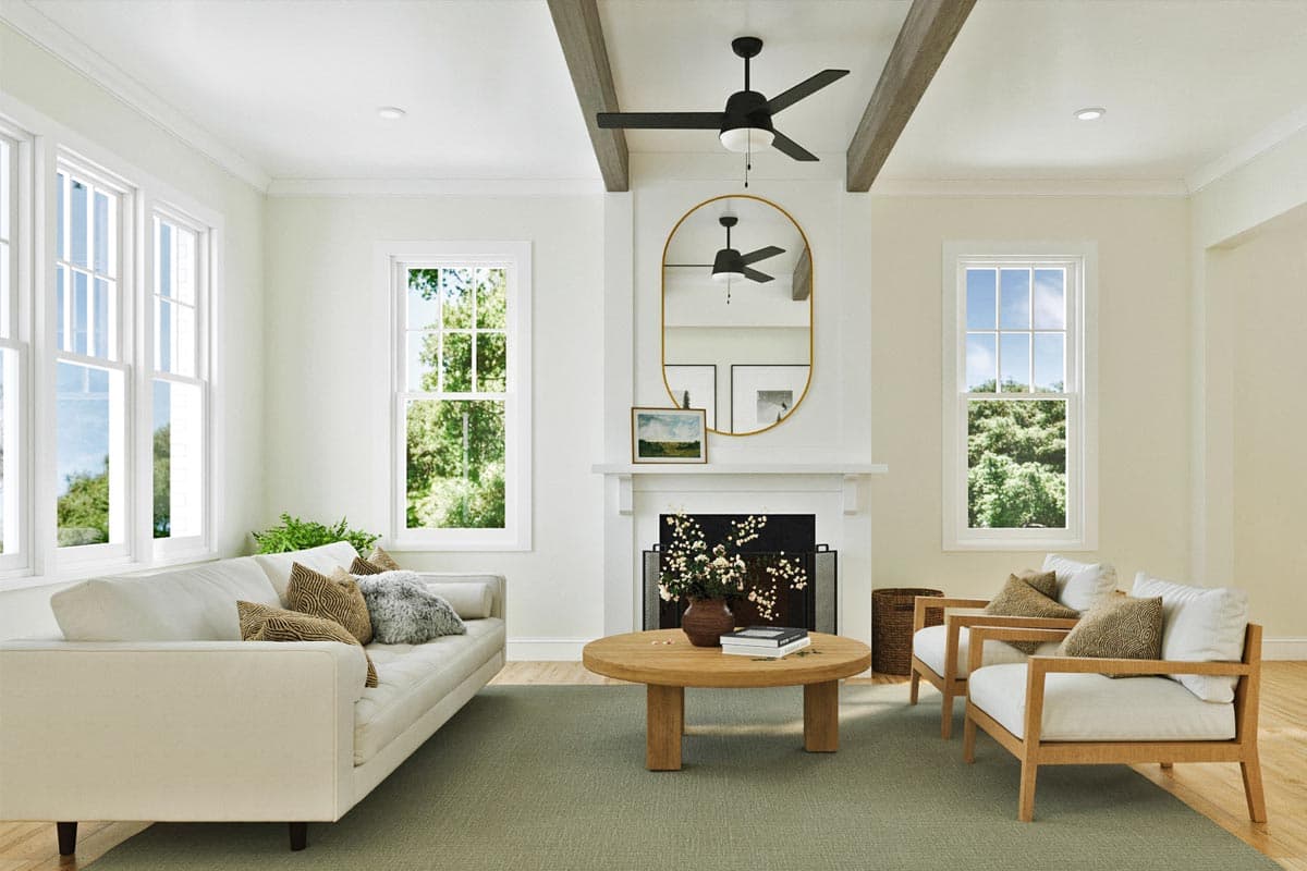 Plan 50225PH: Modern 5 Bed Cottage with Upstairs Shared Loft - 2930 Sq Ft - Image #7 - Cottage, European, French Country, Traditional, Tudor