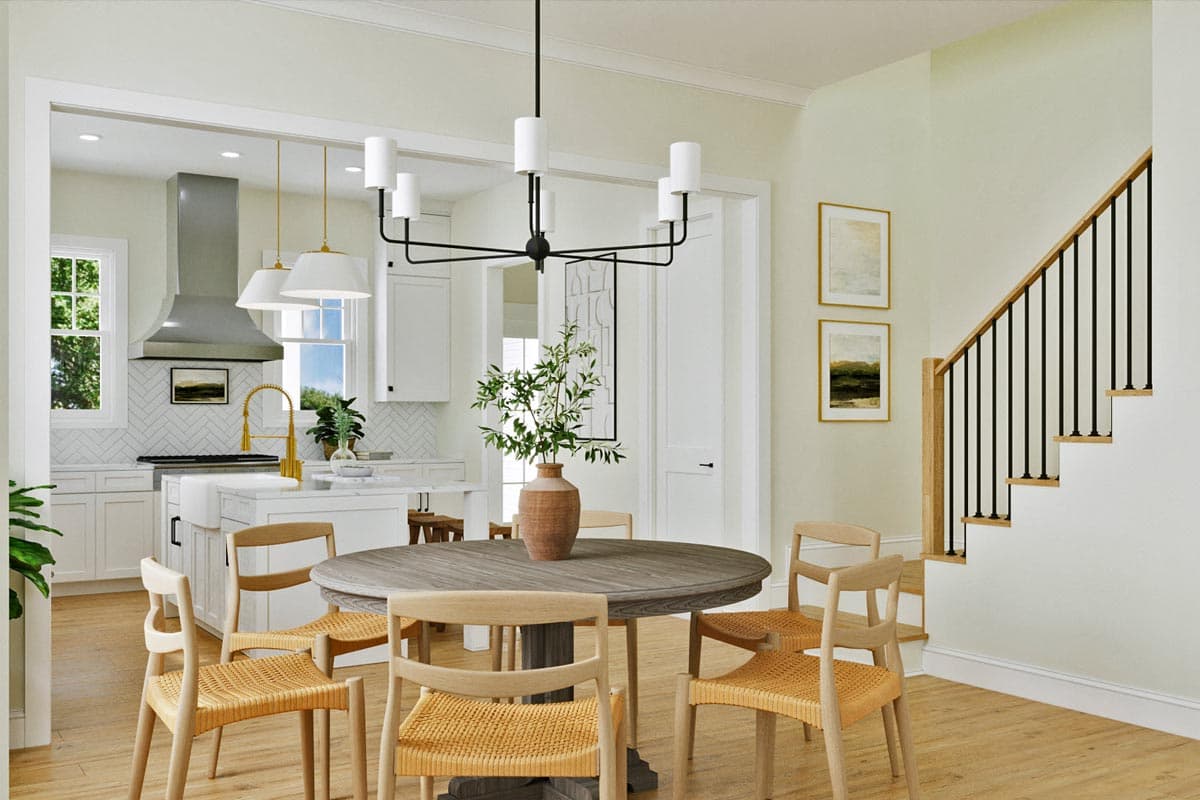 Plan 50225PH: Modern 5 Bed Cottage with Upstairs Shared Loft - 2930 Sq Ft - Image #9 - Cottage, European, French Country, Traditional, Tudor