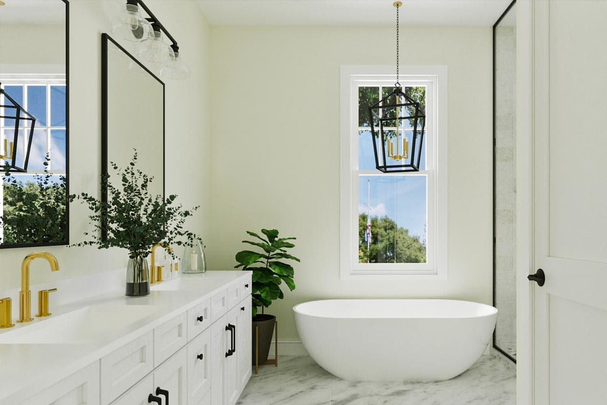 Plan 50225PH: Modern 5 Bed Cottage with Upstairs Shared Loft - 2930 Sq Ft - Image #13 - Cottage, European, French Country, Traditional, Tudor