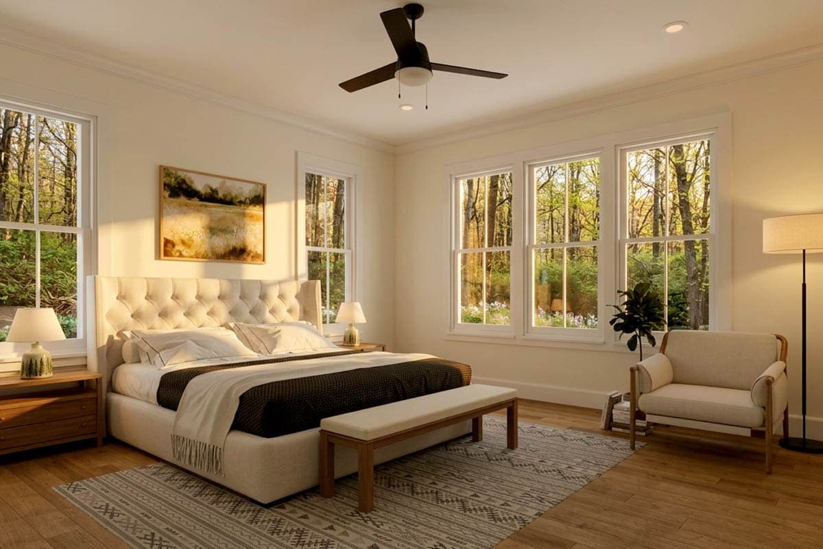 Plan 50228PH: 5-Bed Modern Farmhouse Plan with Bonus Above Garage - 2815 Sq Ft - Image #12 - Country, Farmhouse, Modern Farmhouse, New American, Traditional