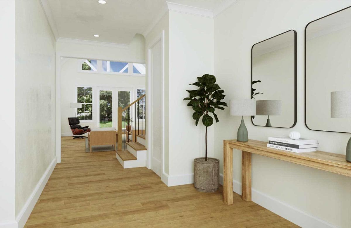 Plan 50228PH: 5-Bed Modern Farmhouse Plan with Bonus Above Garage - 2815 Sq Ft - Image #5 - Country, Farmhouse, Modern Farmhouse, New American, Traditional