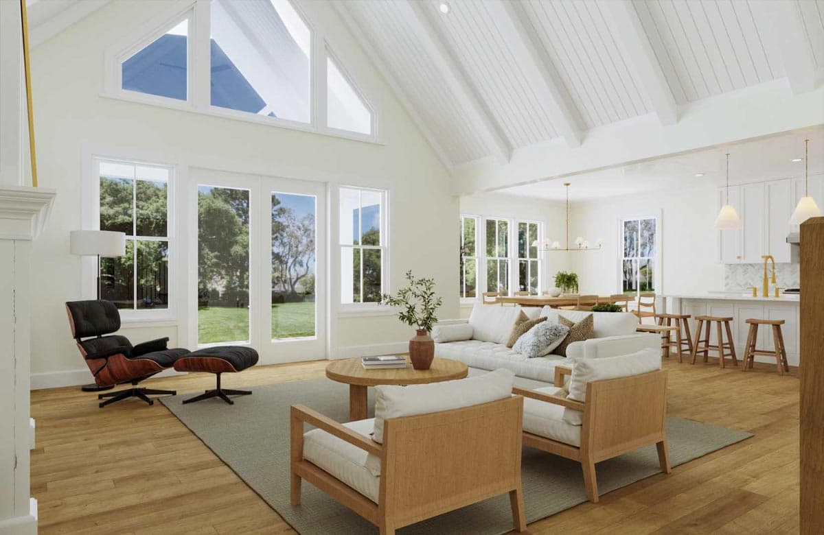 Plan 50228PH: 5-Bed Modern Farmhouse Plan with Bonus Above Garage - 2815 Sq Ft - Image #6 - Country, Farmhouse, Modern Farmhouse, New American, Traditional