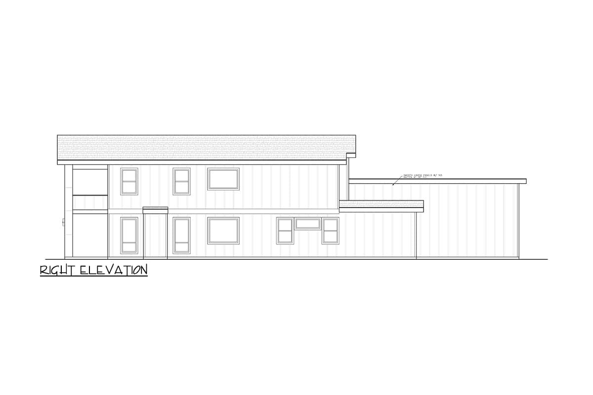 Plan 246016DLR: 2-Story Narrow Lot House Plan with Covered Decks on Both Floors - 2682 Sq Ft - Image #12 - Craftsman, Mountain, New American