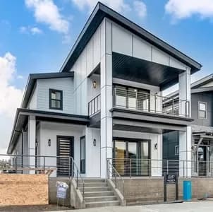 2-Story Narrow Lot House Plan with Covered Decks on Both Floors - 2682 Sq Ft
