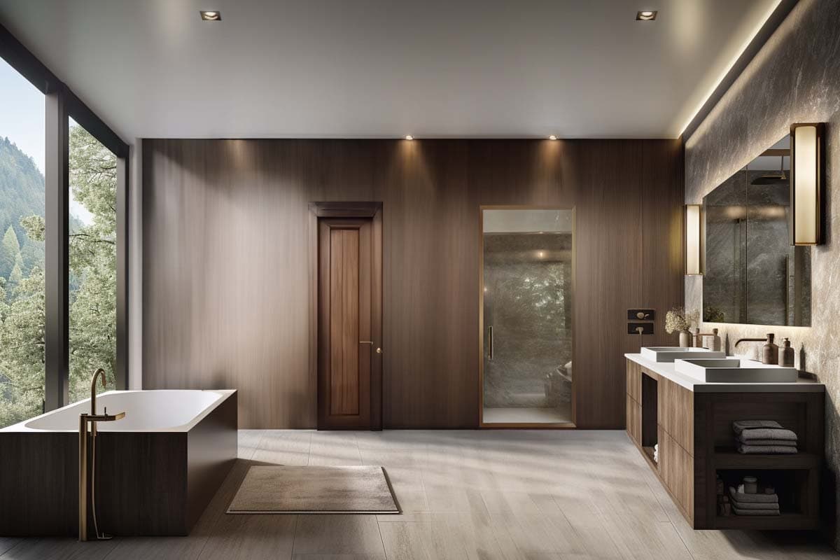 Plan 311043RMZ: 2-Story Modern Home Plan with 4 Bedrooms and 2-Story Living Room - 5858 Sq Ft - Image #6 - Contemporary, Modern