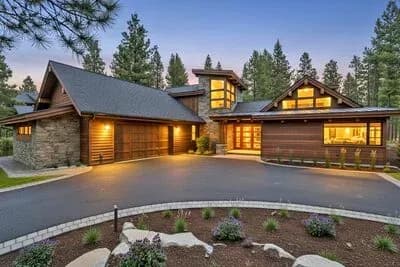 Modern Mountain Home Plan with Upstairs Bunk Room - 2979 Sq Ft