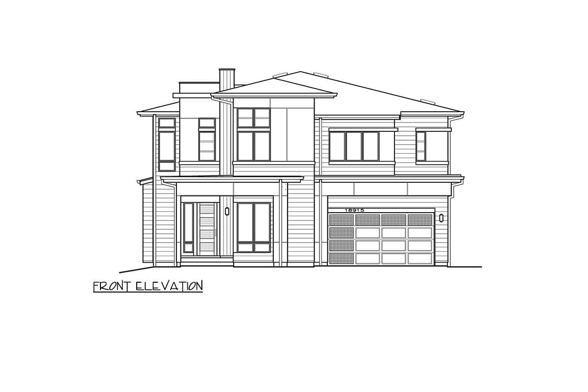 Plan 23944JD: 5 Bed 2-Story Modern House Plan - Architectural Designs - 3600 Sq Ft - Image #35 - Contemporary, Modern, Northwest