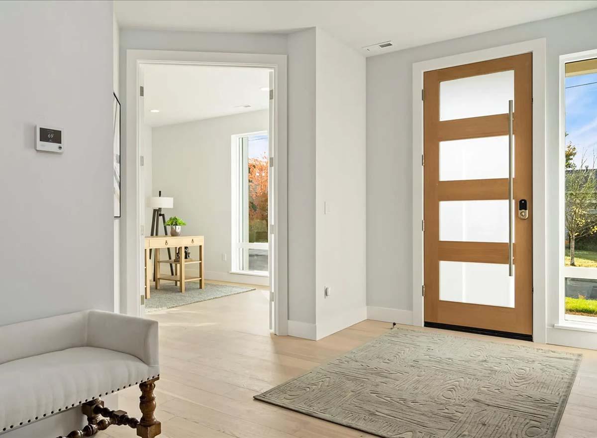 Plan 23945JD: Modern House Plan with Outdoor Living Room - Architectural Designs - 4125 Sq Ft - Image #4 - Mid Century Modern, Modern, Northwest, Prairie