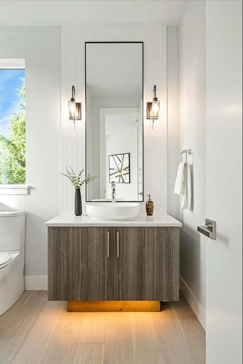 Plan 23945JD: Modern House Plan with Outdoor Living Room - Architectural Designs - 4125 Sq Ft - Image #43 - Mid Century Modern, Modern, Northwest, Prairie