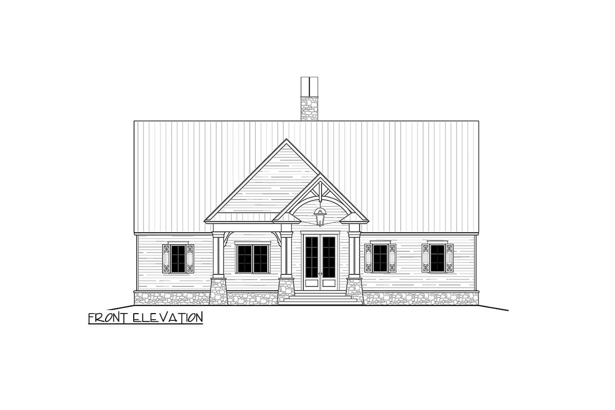 Plan 510249WDY: Country Craftsman House Plan Under 2700 Sq Ft with Upstairs Loft - Architectural Designs - Image #6 - Country, New American, Rustic