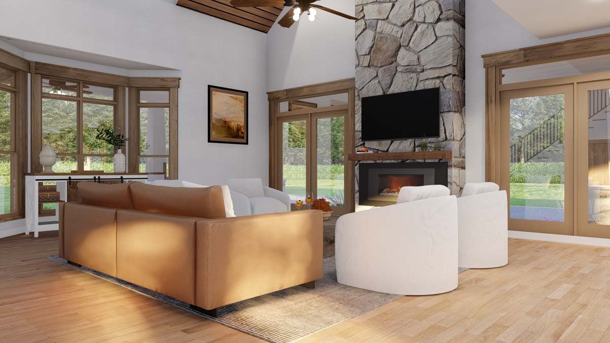 Plan 70862MK: Mountain Country House Plan - 2349 Sq Ft - Architectural Designs - Image #6 - Cabin, Country, Mountain, Rustic
