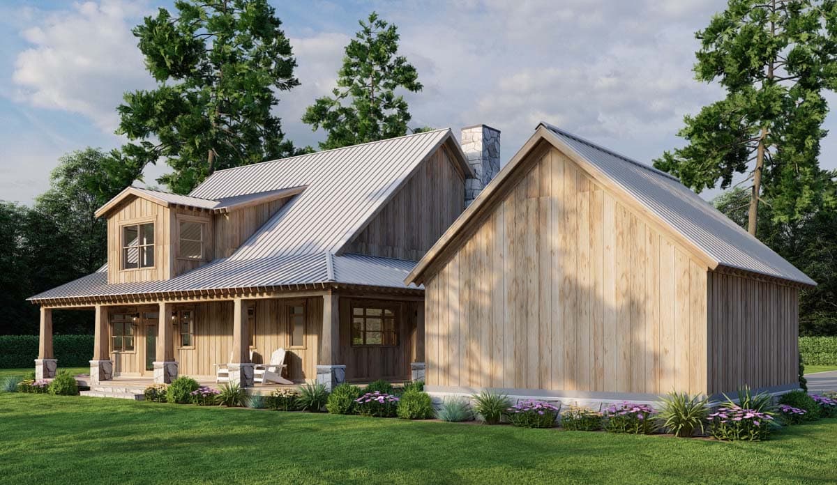 Plan 70862MK: Mountain Country House Plan - 2349 Sq Ft - Architectural Designs - Image #16 - Cabin, Country, Mountain, Rustic