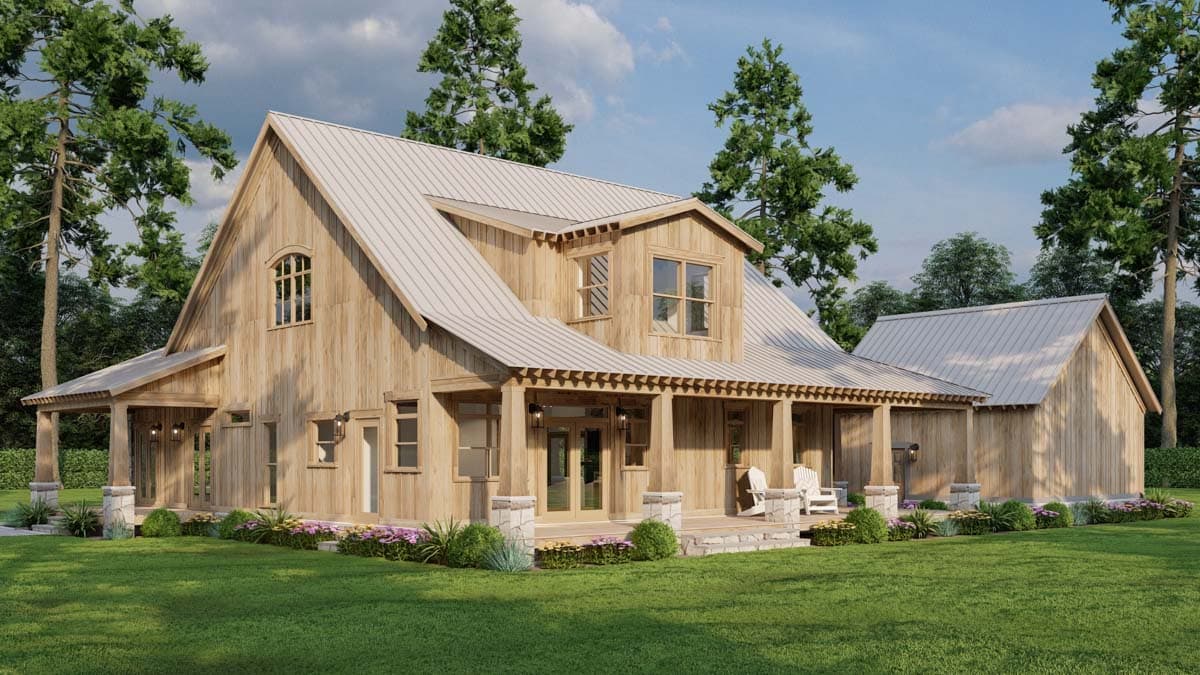 Plan 70862MK: Mountain Country House Plan - 2349 Sq Ft - Architectural Designs - Image #17 - Cabin, Country, Mountain, Rustic