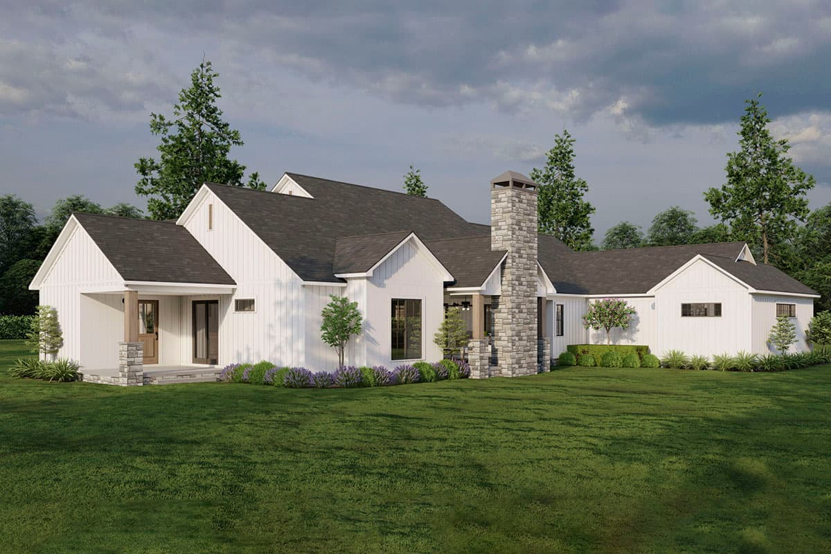 Plan 70865MK: 4-Bed Balanced Modern Farmhouse Plan - 2930 Sq. Ft. - Architectural Designs - Image #15 - Country, Farmhouse, Modern Farmhouse, New American