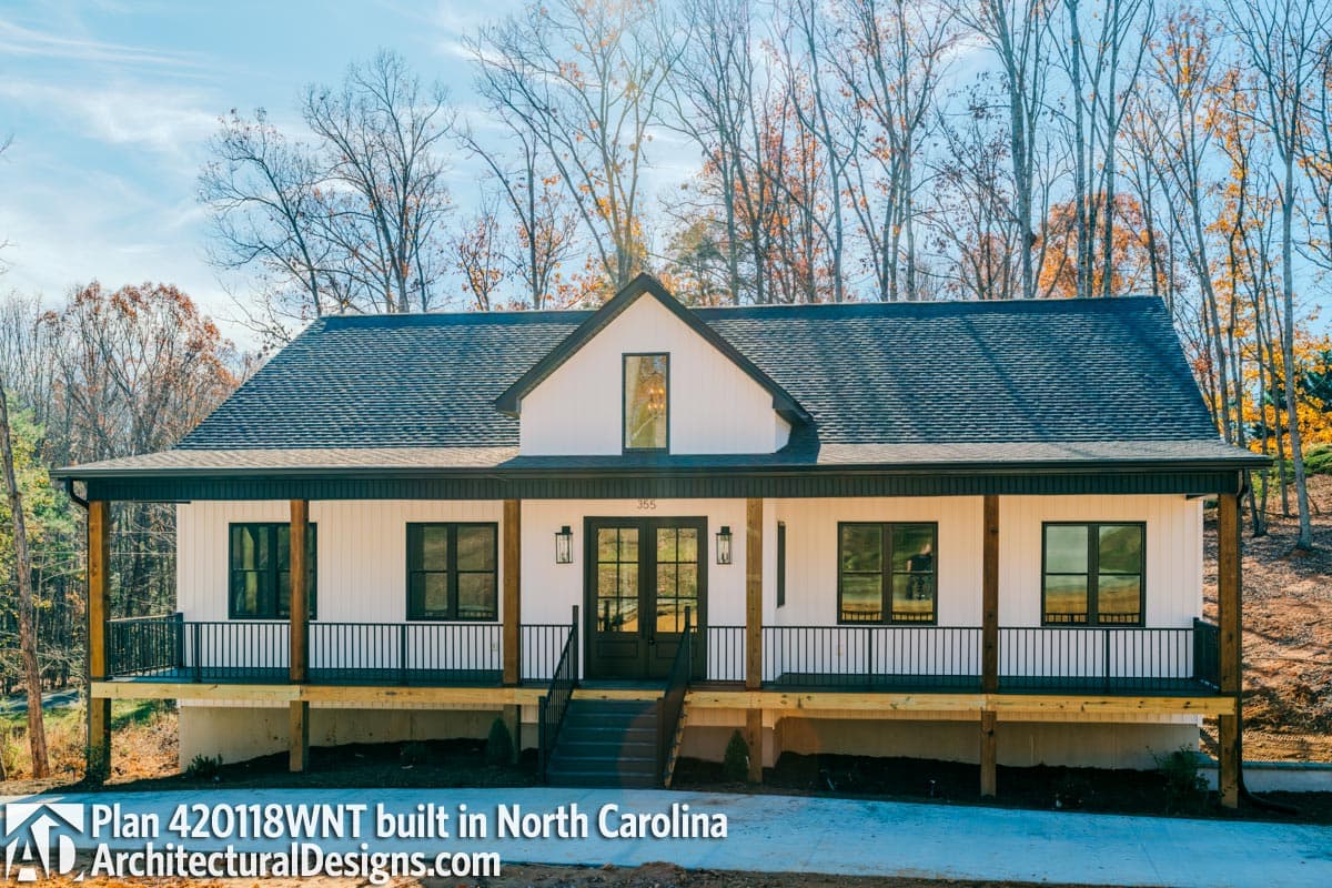 build gallery item - House Plan 420118WNT Comes to Life in North Carolina