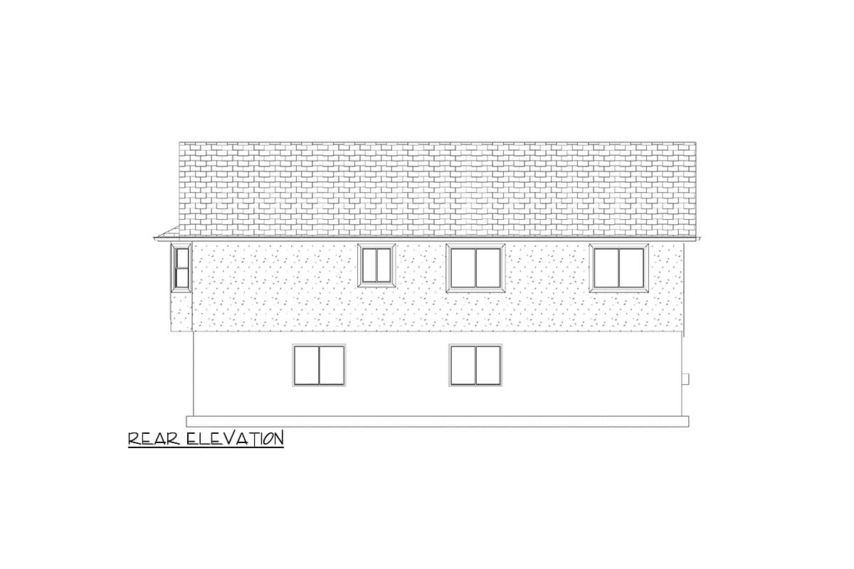 Plan 61468UT: 3 Bed House Plan with 2 Car Garage - 1462 Sq Ft - Architectural Designs - Image #10 - Ranch, Traditional