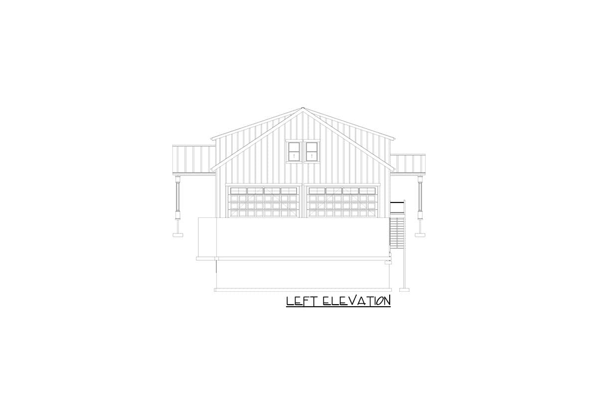 Plan 61470UT: Sprawling Mountain Home Plan with 4-Car Garage - 5386 Sq Ft -  - Image #25 - Country, Mountain, New American