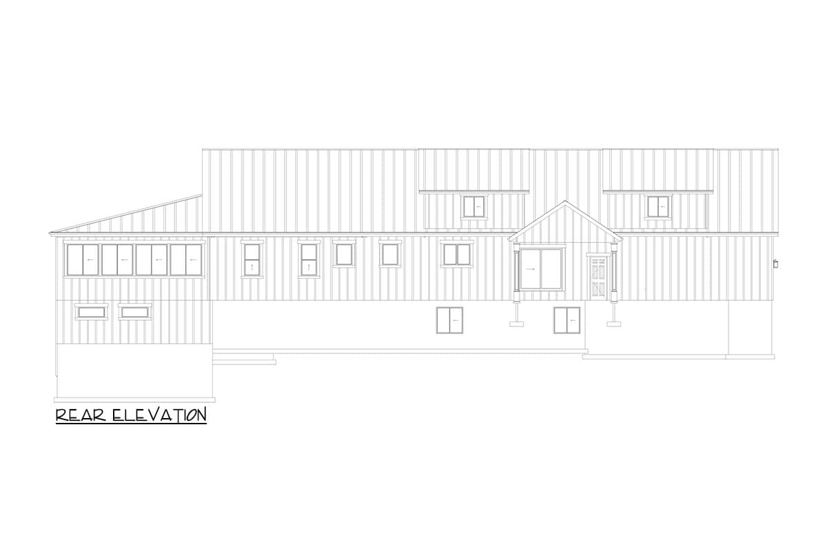Plan 61470UT: Sprawling Mountain Home Plan with 4-Car Garage - 5386 Sq Ft -  - Image #26 - Country, Mountain, New American