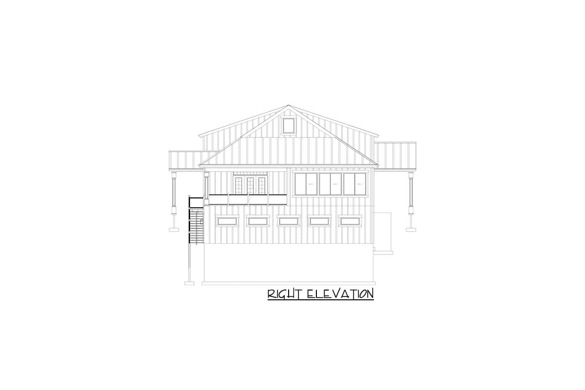 Plan 61470UT: Sprawling Mountain Home Plan with 4-Car Garage - 5386 Sq Ft -  - Image #27 - Country, Mountain, New American