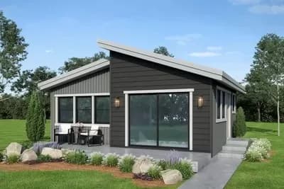 Contemporary ADU with 1 Bedroom - 479 Sq Ft