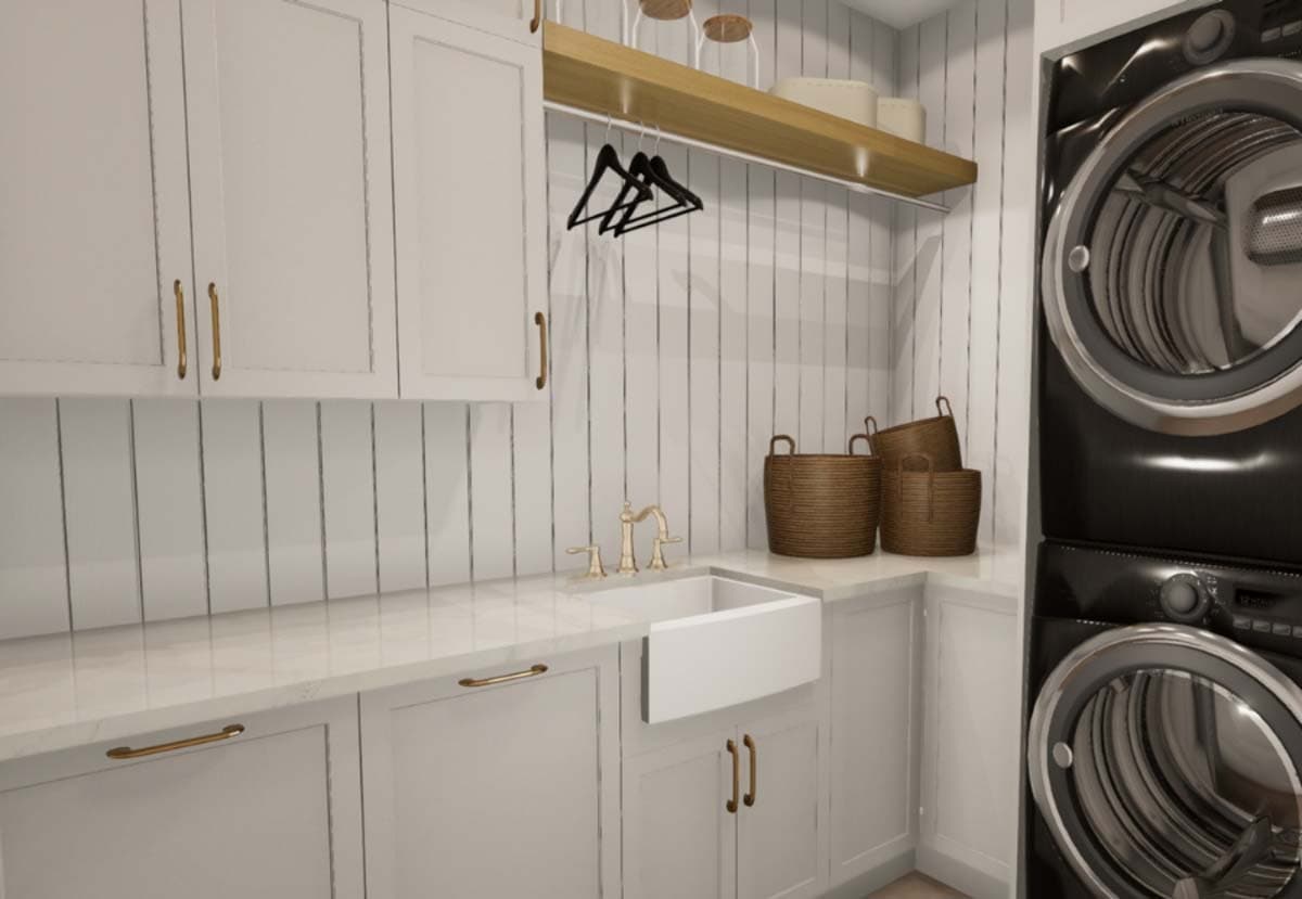 Plan 22680DR: Multi-Generational House Plan with Modern Farmhouse Appeal - 2717 Sq Ft - Image #4 - Country, Modern Farmhouse, New American