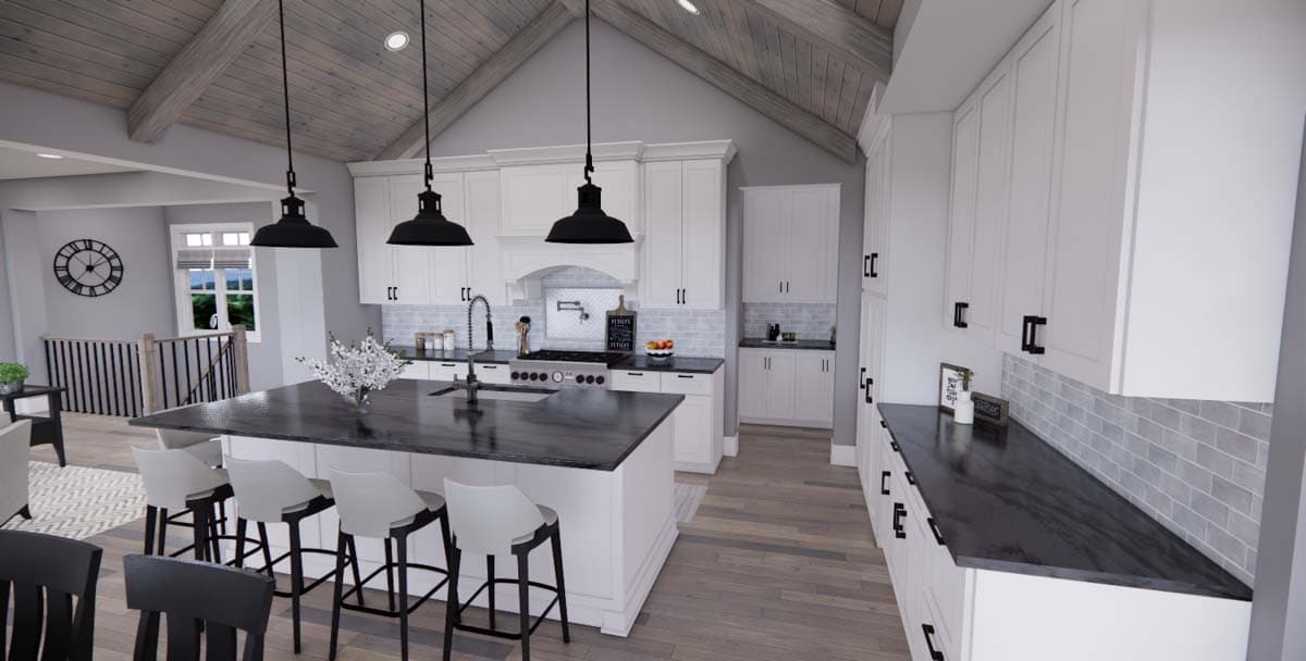 Plan 14783RK: New American House Plan with Two Flex Rooms - 3046 Sq Ft - Image #14 - Country, Farmhouse, Modern Farmhouse, New American