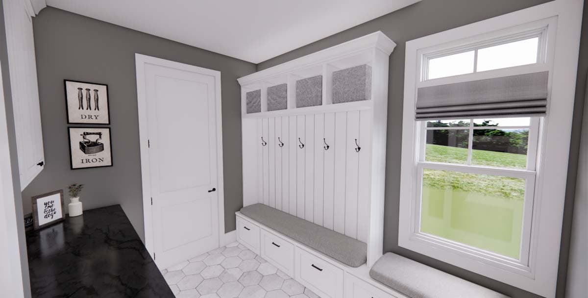 Plan 14783RK: New American House Plan with Two Flex Rooms - 3046 Sq Ft - Image #20 - Country, Farmhouse, Modern Farmhouse, New American