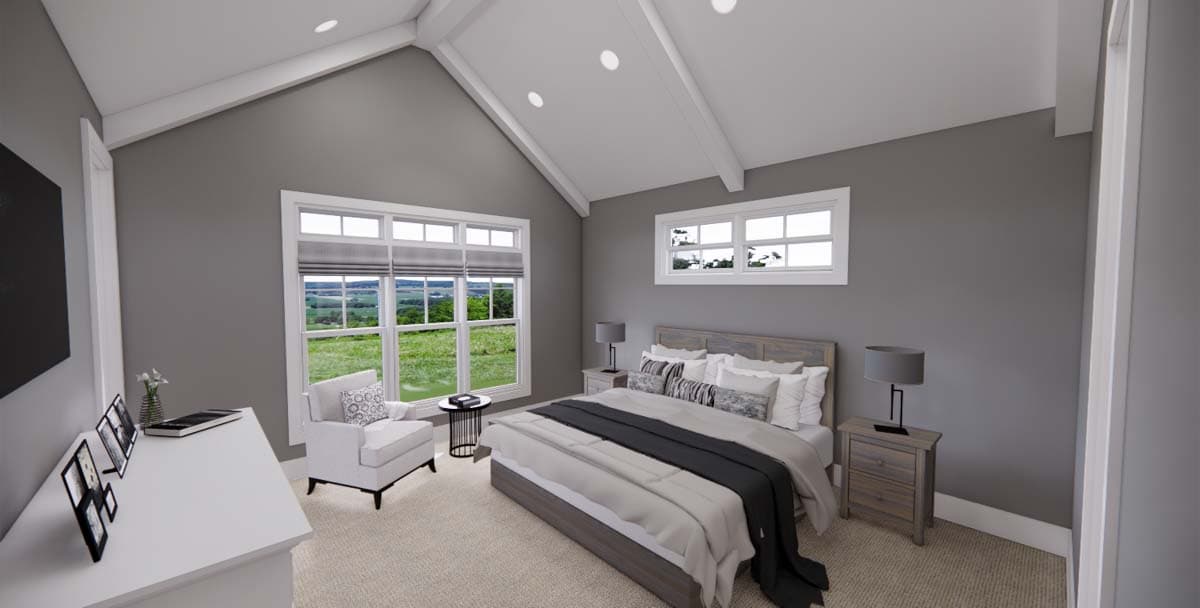 Plan 14783RK: New American House Plan with Two Flex Rooms - 3046 Sq Ft - Image #24 - Country, Farmhouse, Modern Farmhouse, New American