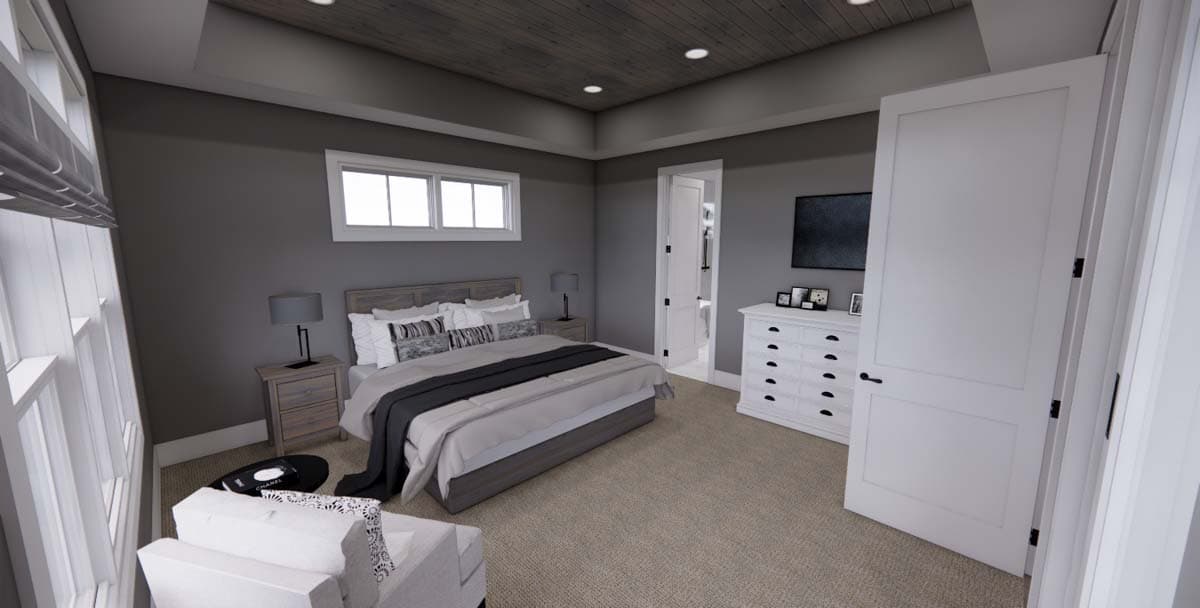Plan 14784RK: 4-Bed Contemporary Farmhouse Plan with Optional 5th Bedroom - 2843 Sq Ft - Image #27
