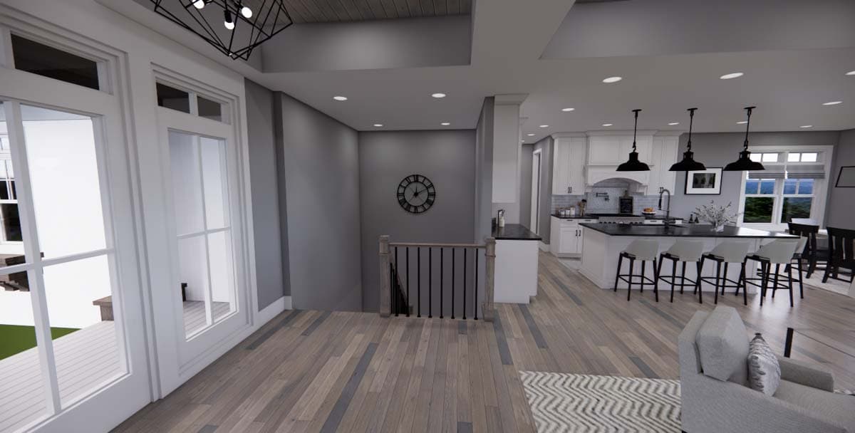 Plan 14784RK: 4-Bed Contemporary Farmhouse Plan with Optional 5th Bedroom - 2843 Sq Ft - Image #32
