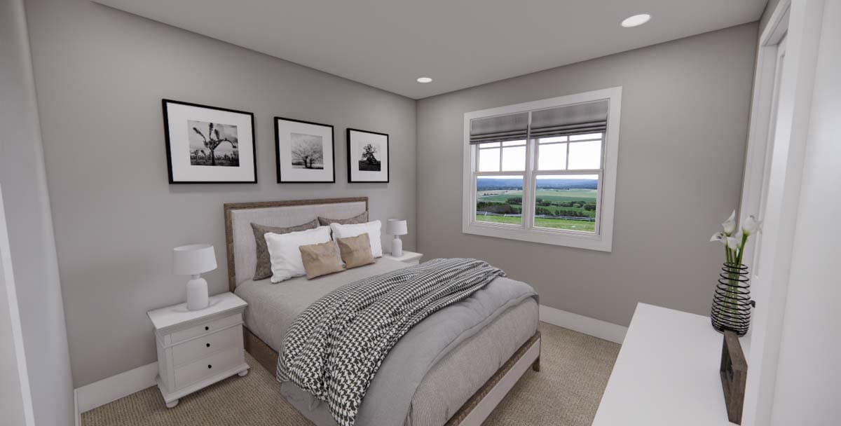 Plan 14784RK: 4-Bed Contemporary Farmhouse Plan with Optional 5th Bedroom - 2843 Sq Ft - Image #39