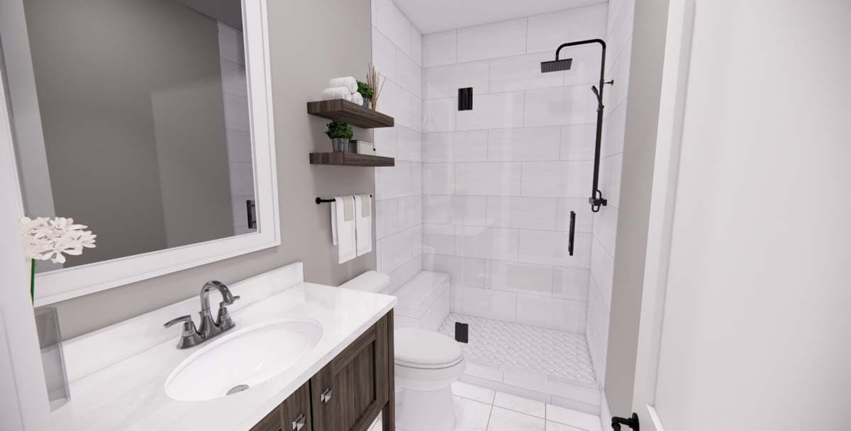 Plan 14784RK: 4-Bed Contemporary Farmhouse Plan with Optional 5th Bedroom - 2843 Sq Ft - Image #41