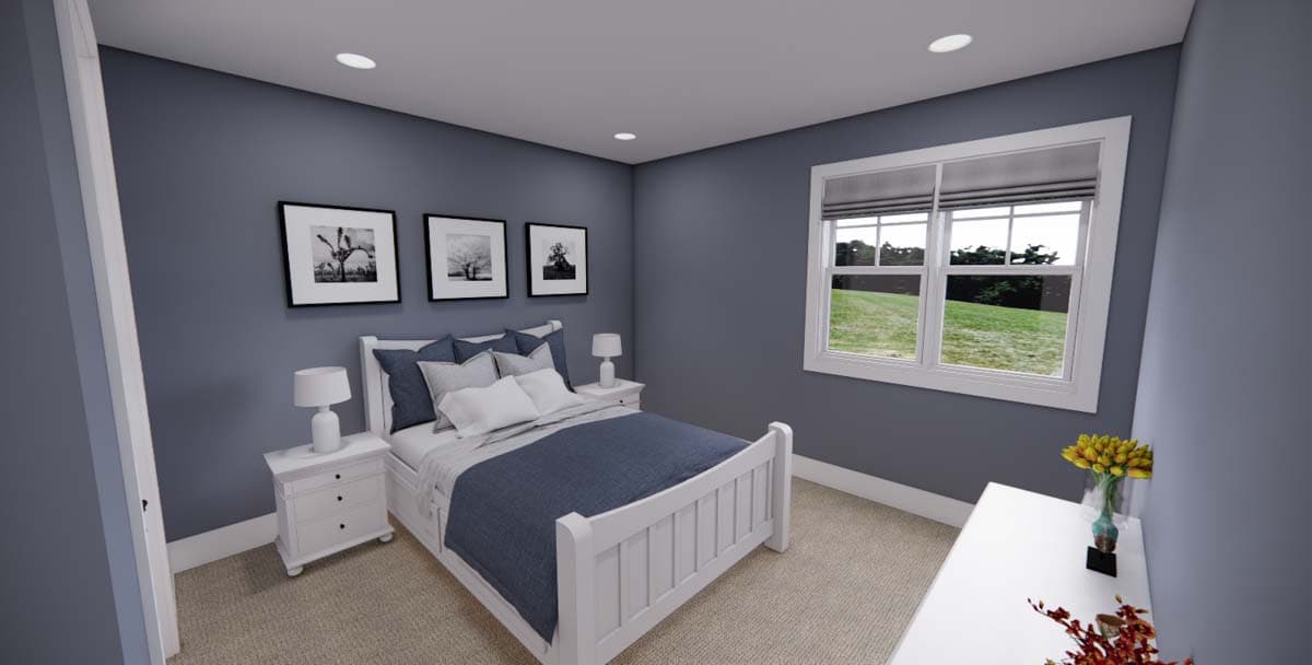 Plan 14784RK: 4-Bed Contemporary Farmhouse Plan with Optional 5th Bedroom - 2843 Sq Ft - Image #44