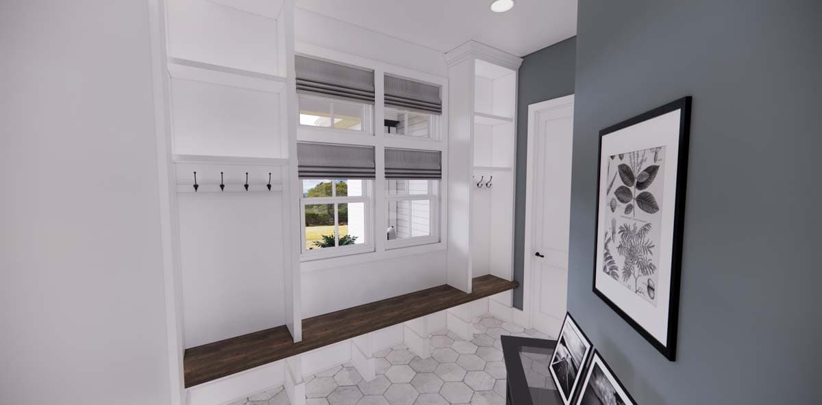 Plan 14785RK: One-Story Modern Farmhouse Plan with Bonus Above Garage - 2112 Sq Ft - Image #12 - Country, Farmhouse, Modern Farmhouse, New American, Ranch