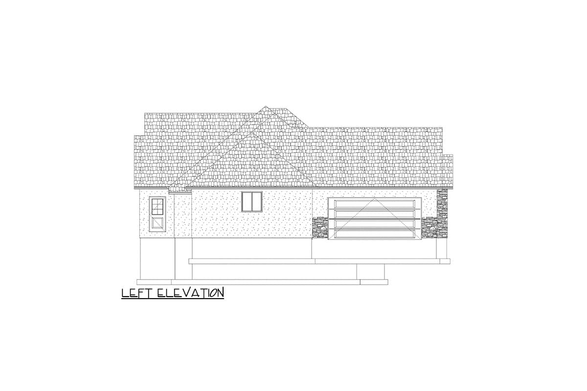 Plan 61473UT: One-Story House Plan with 3 Bedrooms and a Home Office - 2576 Sq Ft - Image #10 - Ranch, Traditional