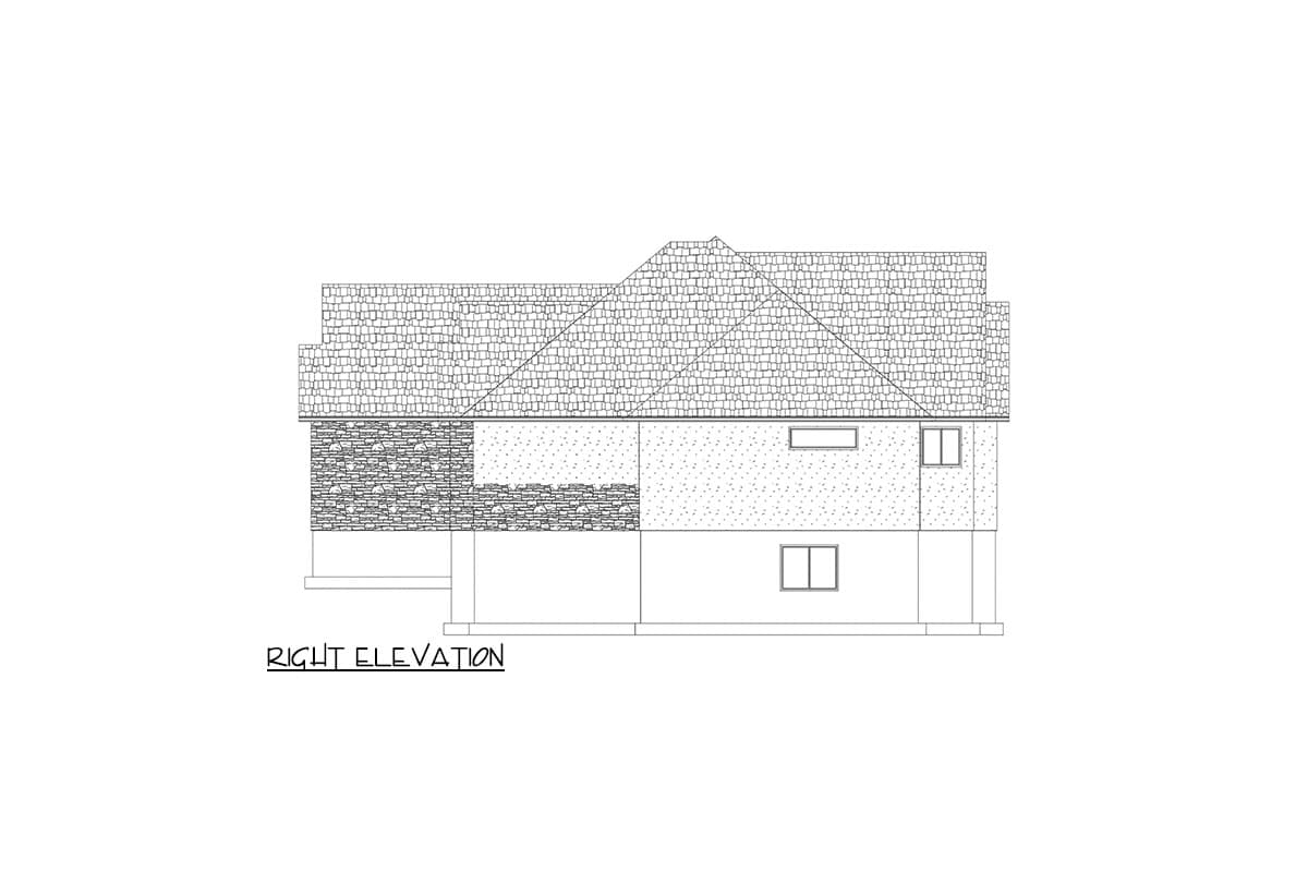 Plan 61473UT: One-Story House Plan with 3 Bedrooms and a Home Office - 2576 Sq Ft - Image #12 - Ranch, Traditional
