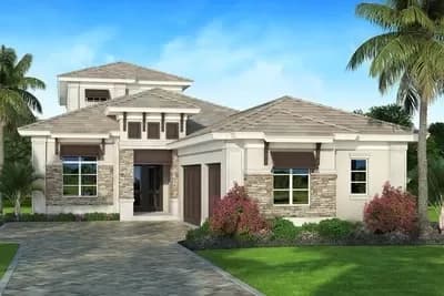 Coastal Contemporary House Plan with Upstairs Lounge - 3629 Sq Ft