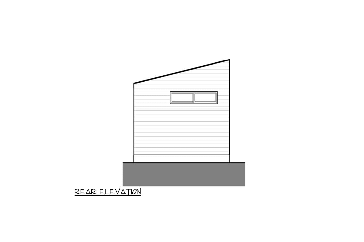 Plan 380013ASH: 300 Square Foot Contemporary Scandinavian-Style House Plan - Image #11 - Cabin, Contemporary, Modern, Scandinavian, Vacation