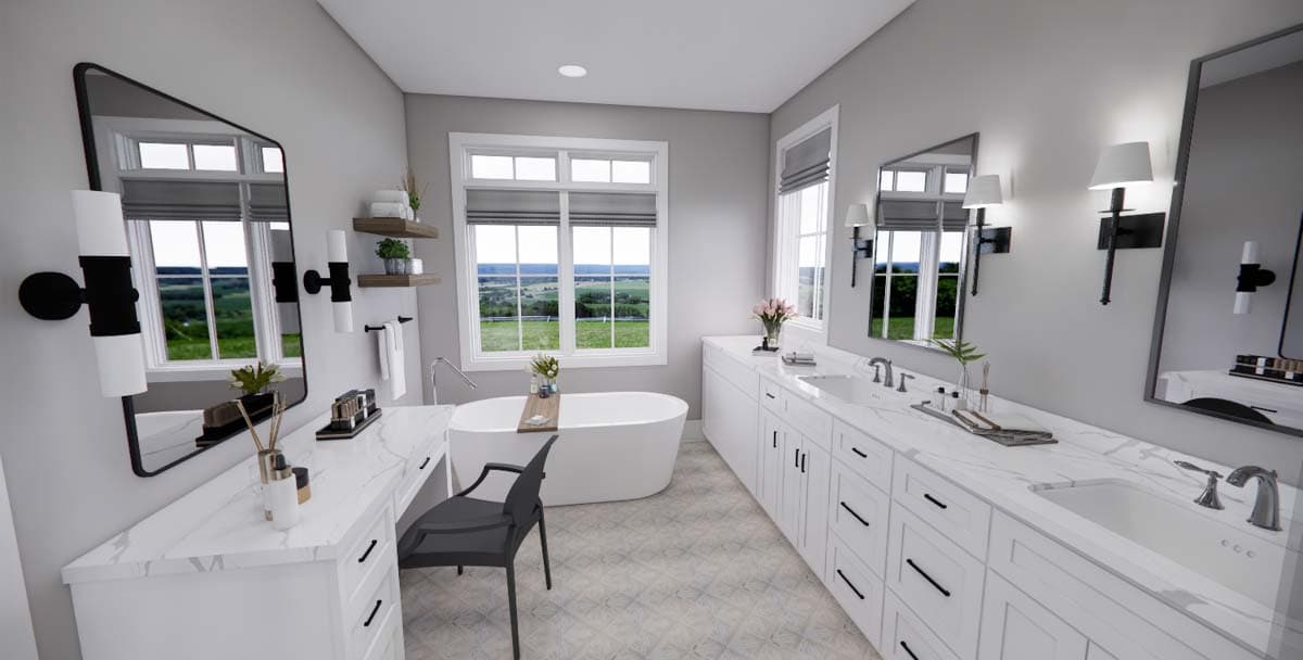 Plan 14786RK: Modern Farmhouse Plan with Bonus Expansion - 2451 Sq Ft - Image #34 - Country, Craftsman, Farmhouse, Modern Farmhouse