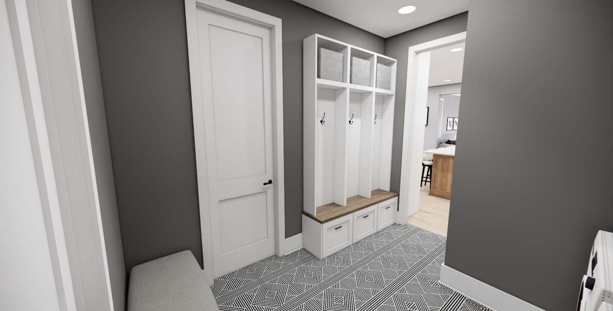 Plan 14787RK: Transitional Farmhouse Plan with Side Porch - 2419 Sq Ft - Image #23 - Country, Farmhouse, Modern Farmhouse, New American, Transitional