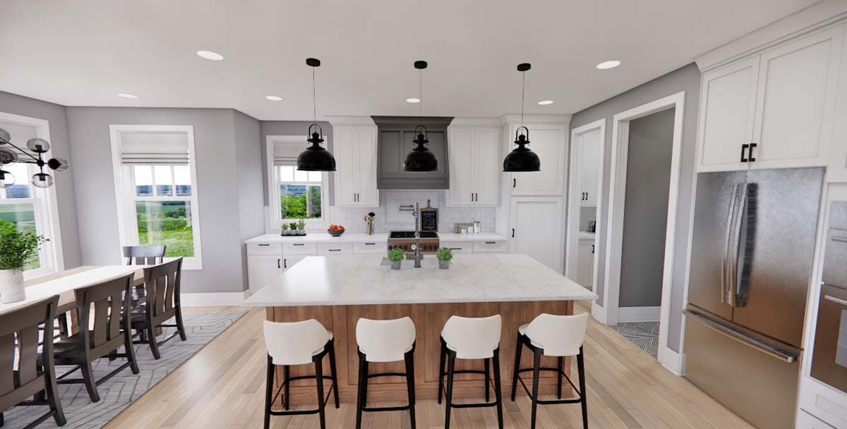 Plan 14789RK: New American House Plan with 4 Beds Plus Bonus - 2272 Sq Ft - Image #9