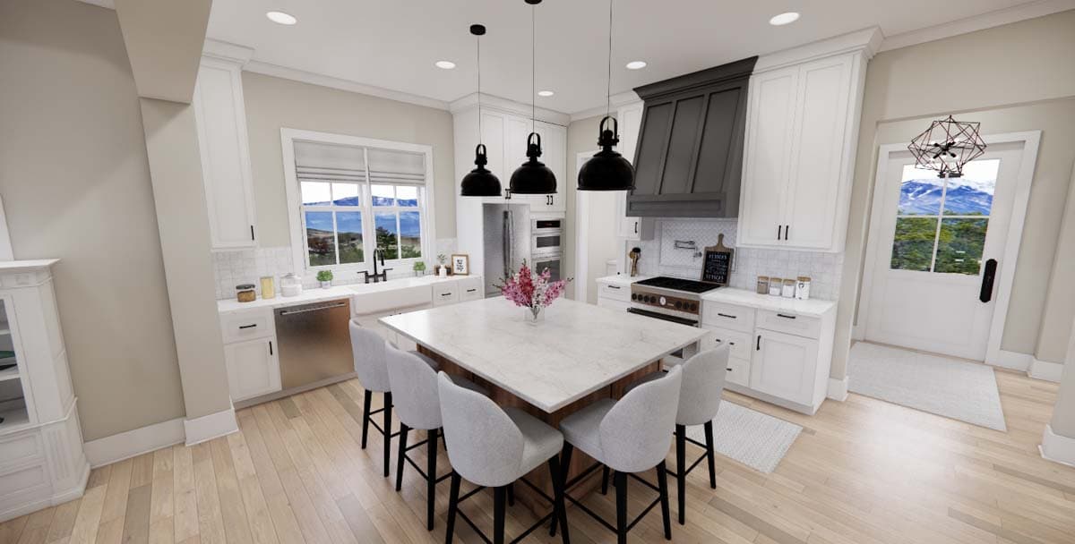 Plan 14790RK: 3 Bed Modern Farmhouse with Bonus Expansion - 2419 Sq Ft - Image #13 - Country, Craftsman, Farmhouse, Modern Farmhouse, New American
