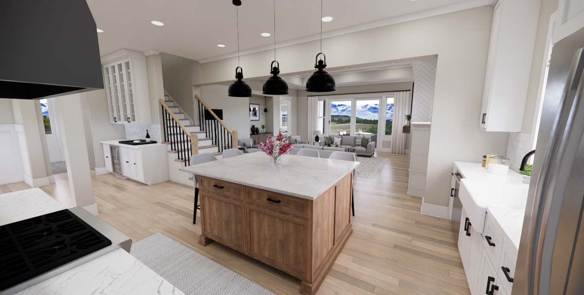 Plan 14790RK: 3 Bed Modern Farmhouse with Bonus Expansion - 2419 Sq Ft - Image #15 - Country, Craftsman, Farmhouse, Modern Farmhouse, New American