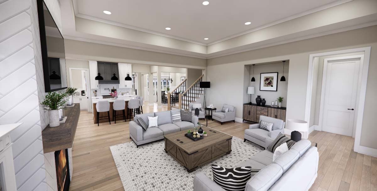 Plan 14790RK: 3 Bed Modern Farmhouse with Bonus Expansion - 2419 Sq Ft - Image #19 - Country, Craftsman, Farmhouse, Modern Farmhouse, New American