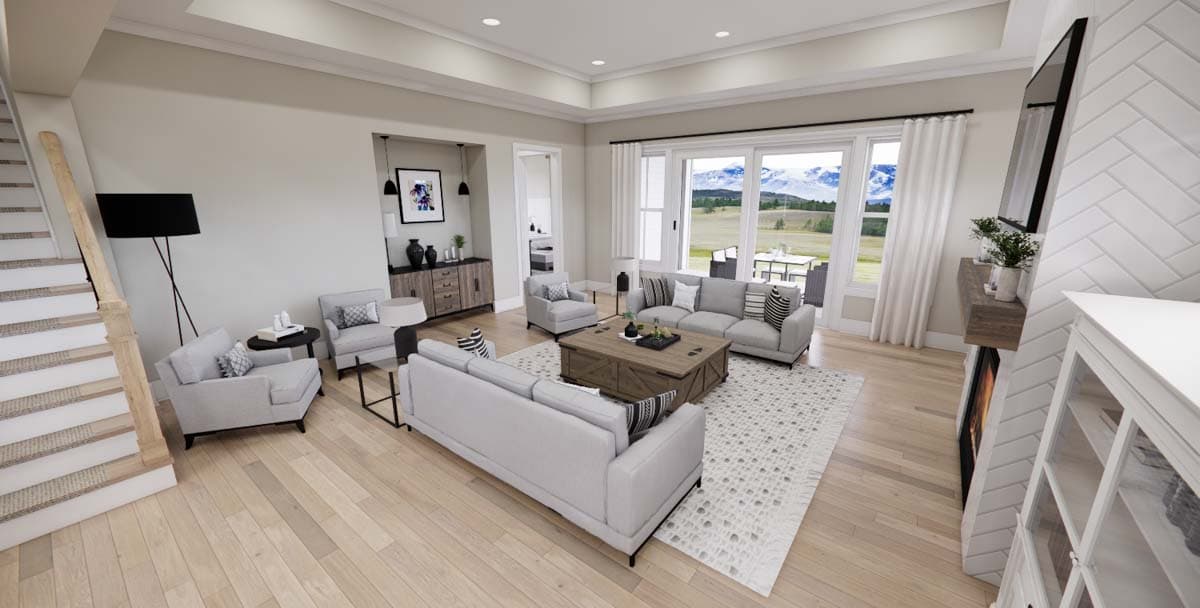 Plan 14790RK: 3 Bed Modern Farmhouse with Bonus Expansion - 2419 Sq Ft - Image #20 - Country, Craftsman, Farmhouse, Modern Farmhouse, New American