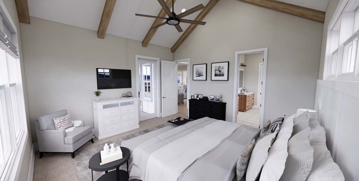 Plan 14790RK: 3 Bed Modern Farmhouse with Bonus Expansion - 2419 Sq Ft - Image #23 - Country, Craftsman, Farmhouse, Modern Farmhouse, New American
